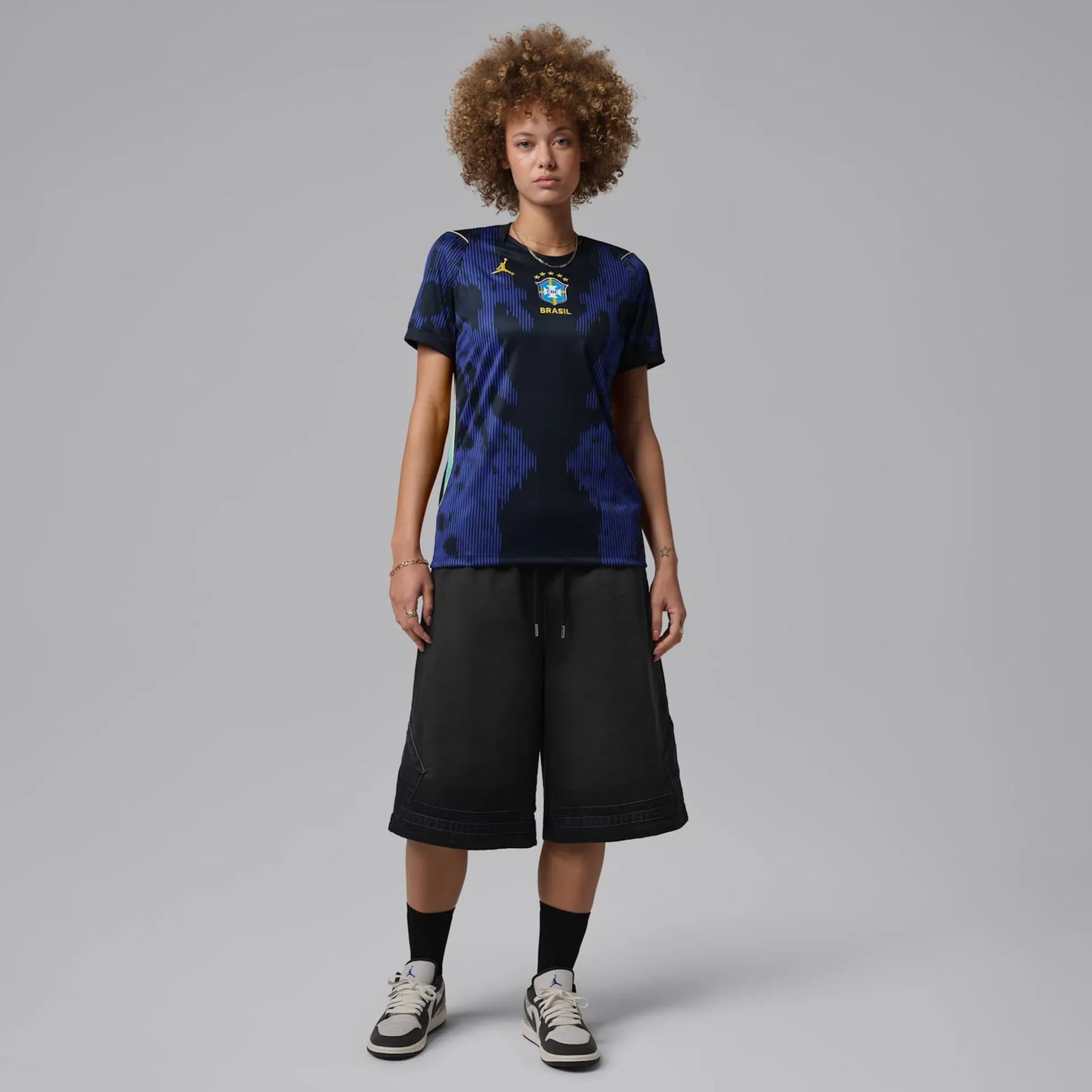 Camisa Brasil Jordan II 2026/27 Torcedora Pro Feminina