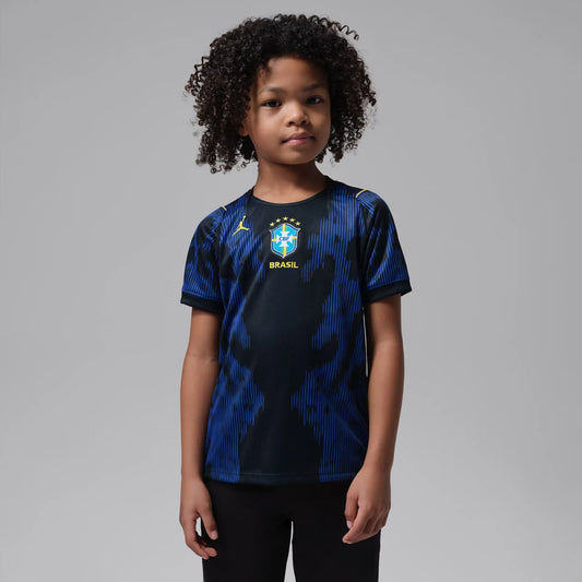 Camisa Brasil Jordan II 2026/27 Torcedor Pro Criança