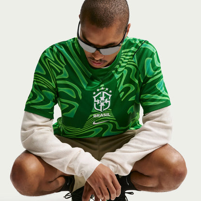 Camisa de Goleiro Brasil Nike 2026 Torcedor Pro Masculina