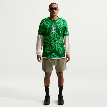 Camisa de Goleiro Brasil Nike 2026 Torcedor Pro Masculina