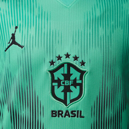 Camisa de Goleiro Brasil Jordan II 2026/27 Torcedor Pro Infantil